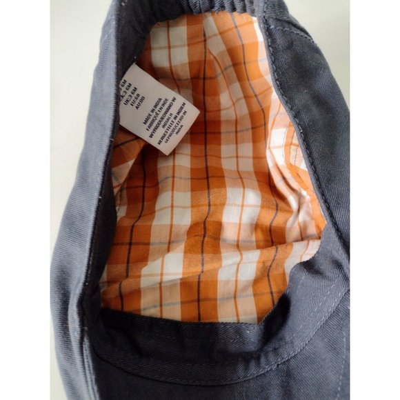 Aman Exports International Infant Boys Newsboy Cap Hat 3-6 Mos Cabbie Blue - Picture 4 of 5